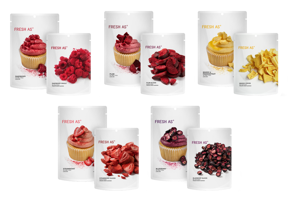 Bulk Icing and Garnish Kit - 10 packs total