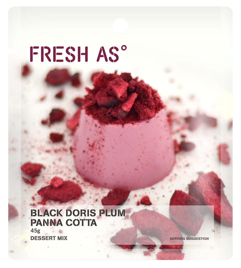 Black Doris Plum panna cotta 45g