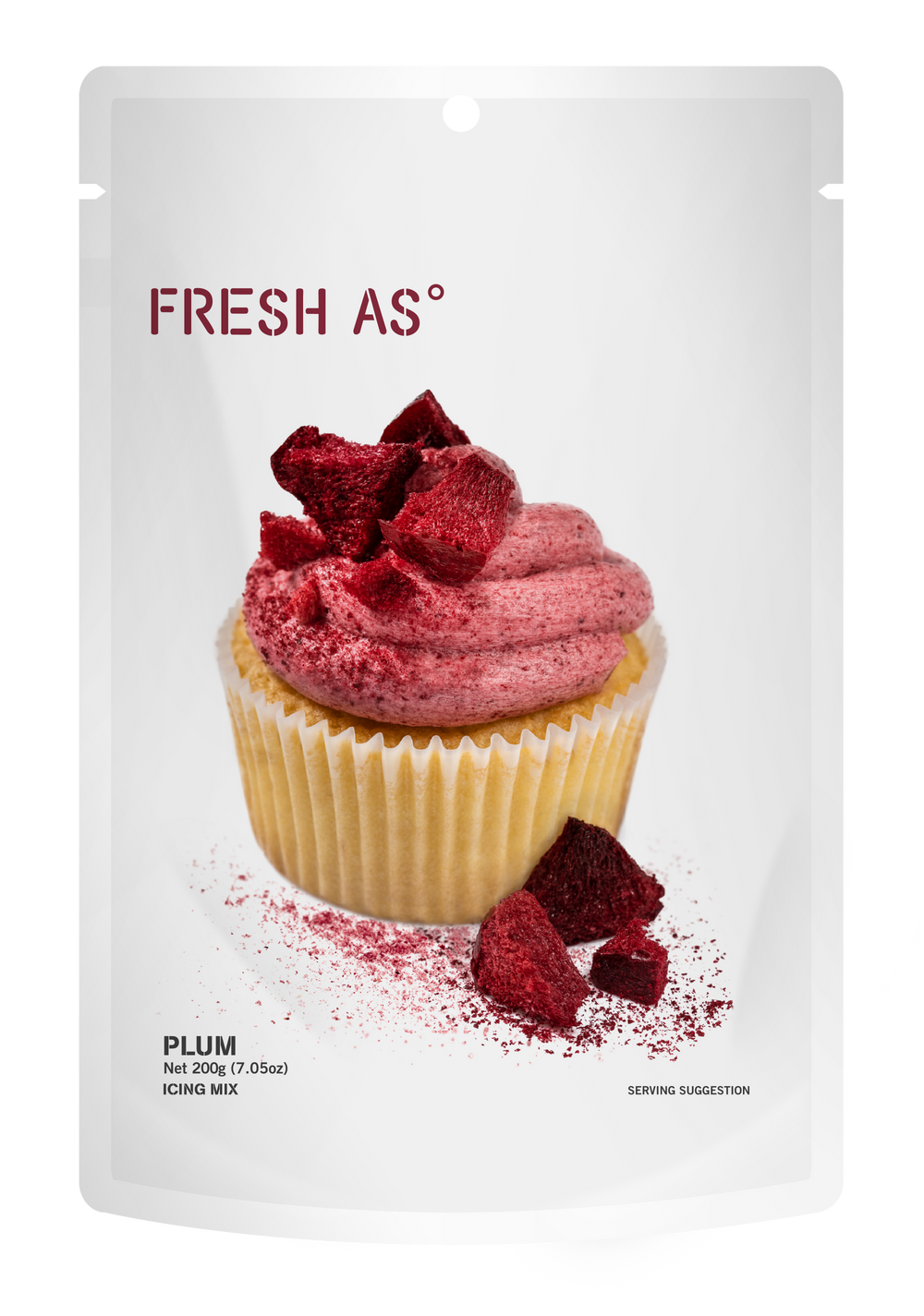 Plum icing mix 200g