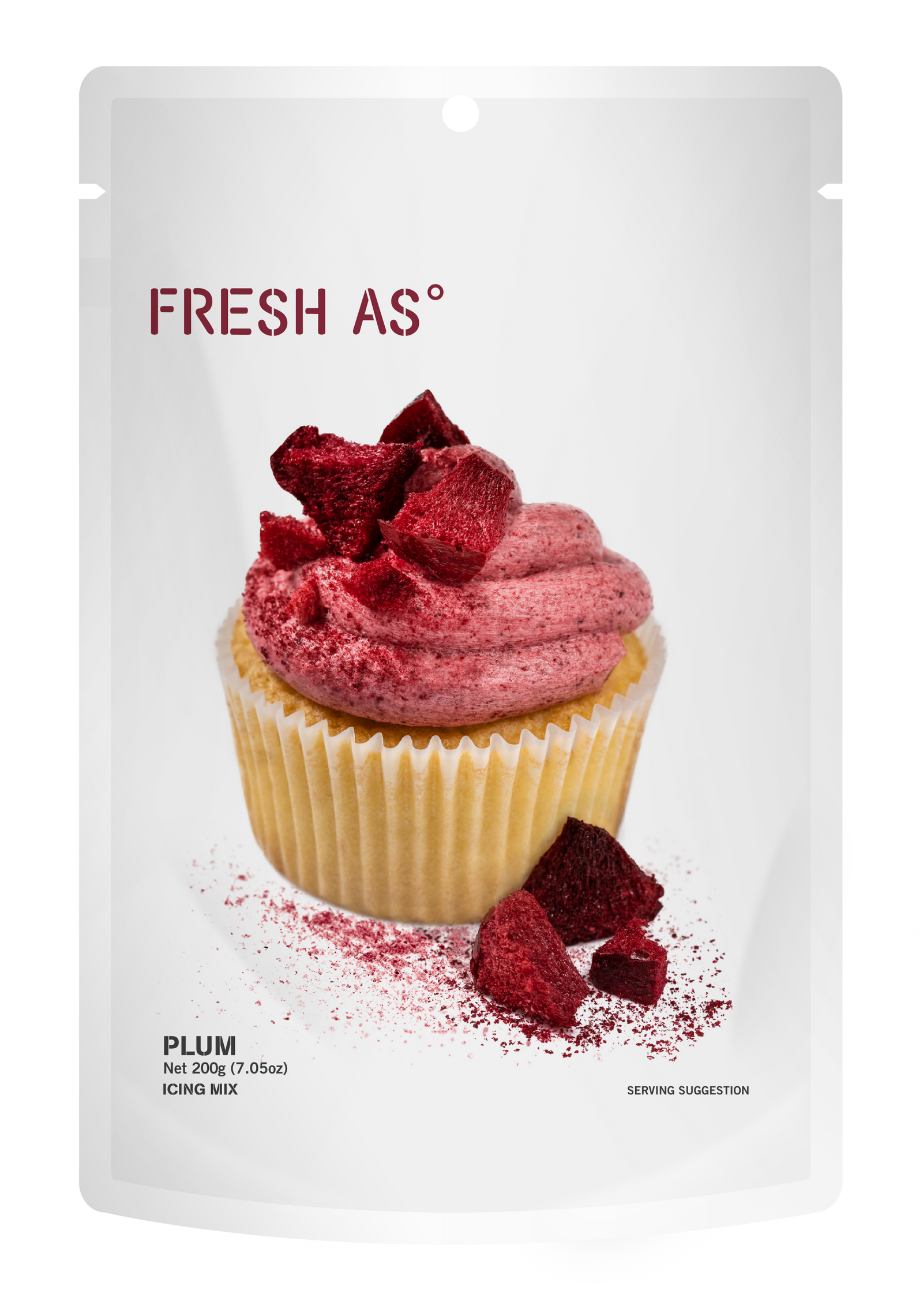 Plum icing mix 200g