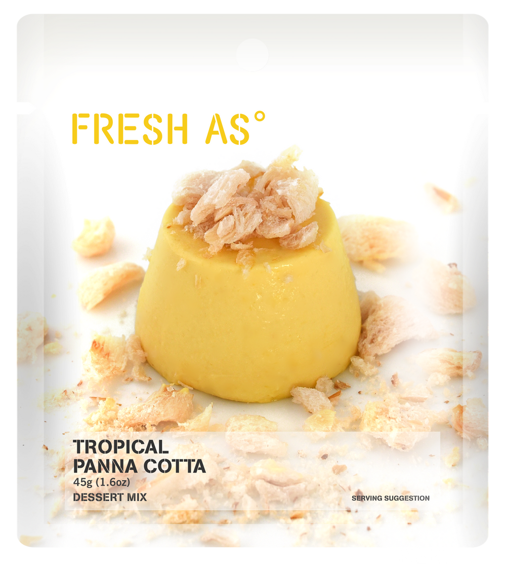 Tropical panna cotta 45g