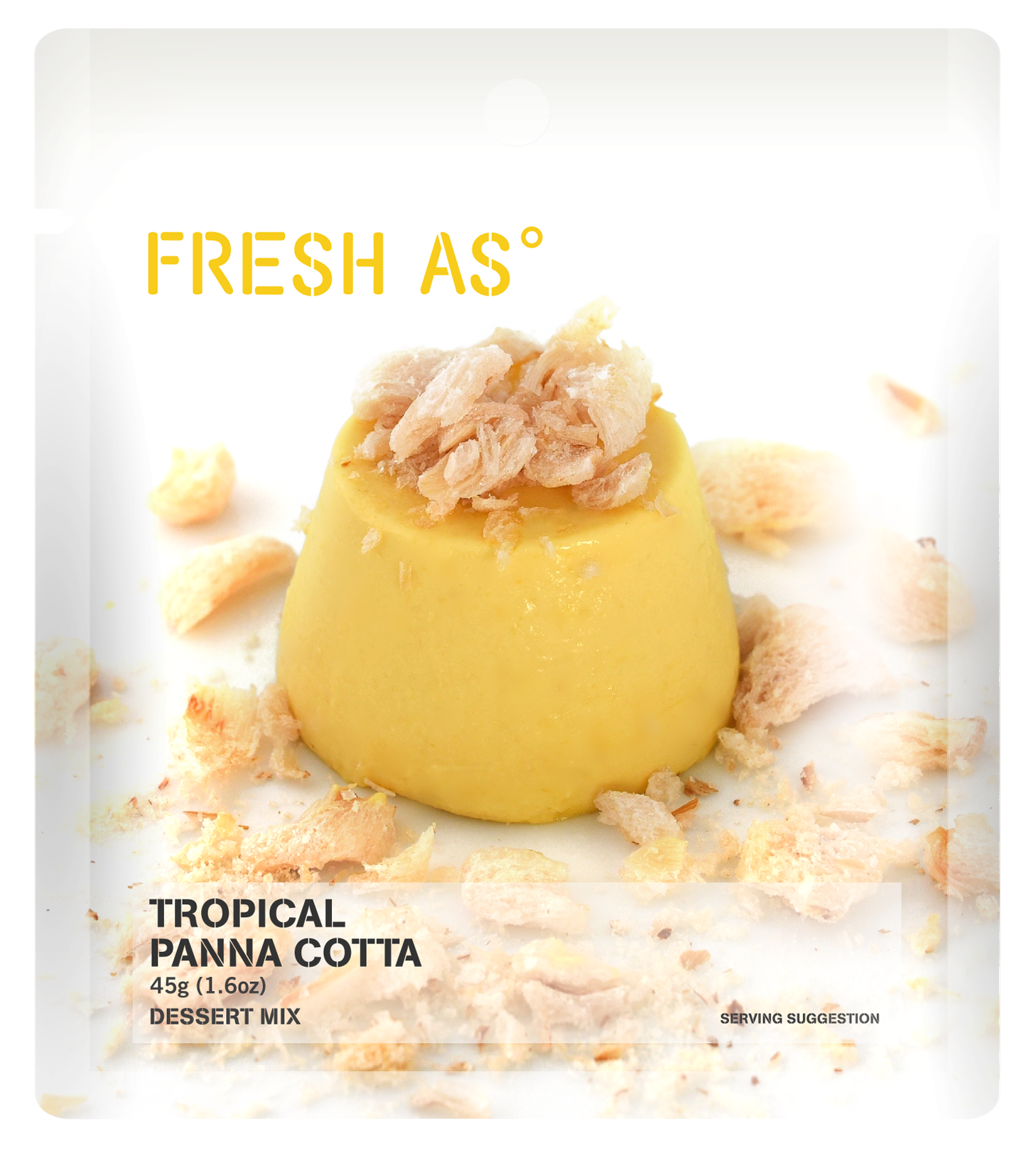 Tropical panna cotta 45g