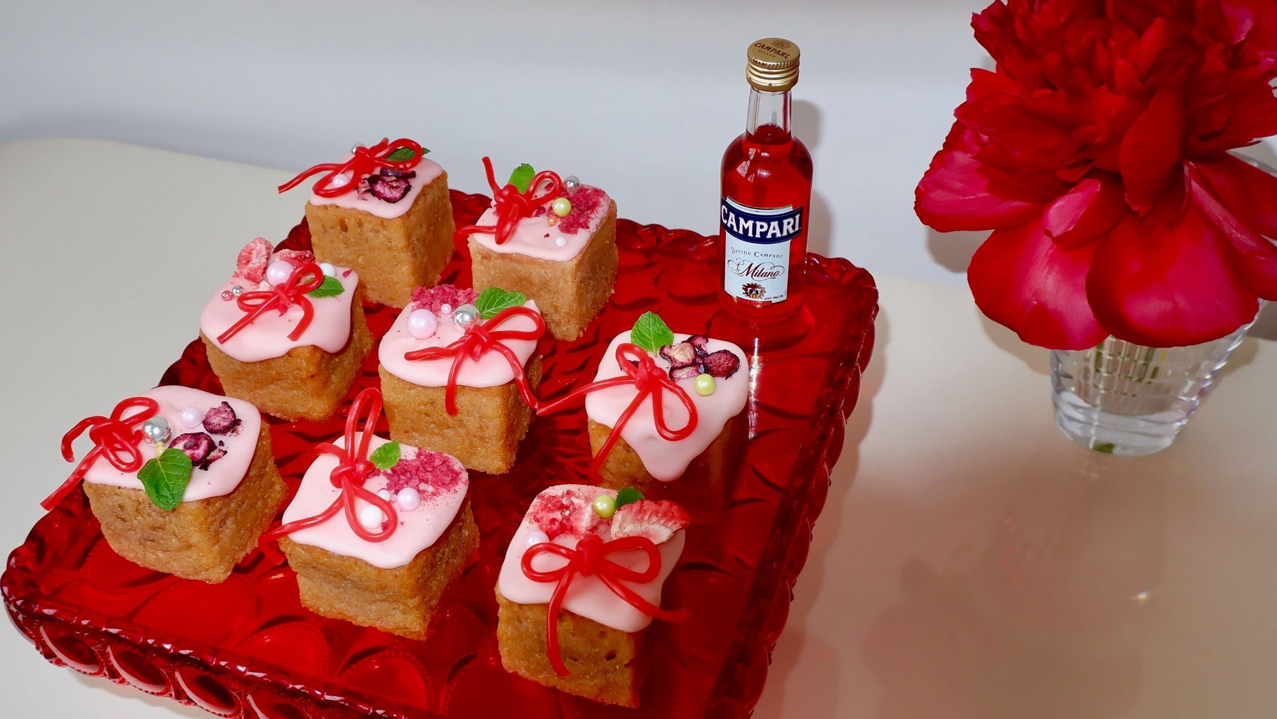 Campari Cake Festive Presents by Jordan Rondel
