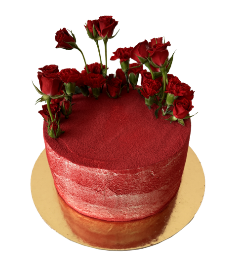 Fig and Raspberry Cake by Jordan Rondel