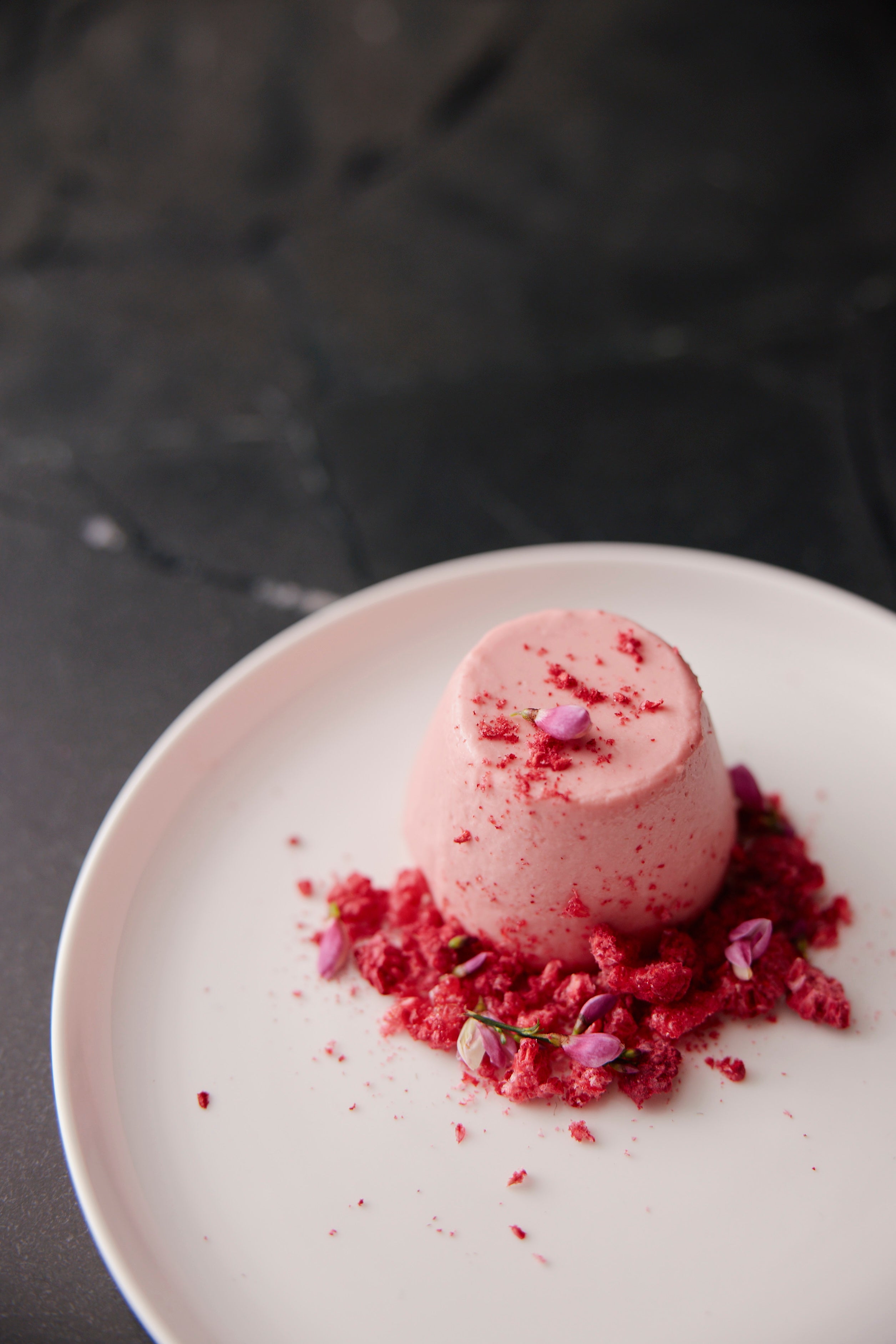 Raspberry Panna Cotta