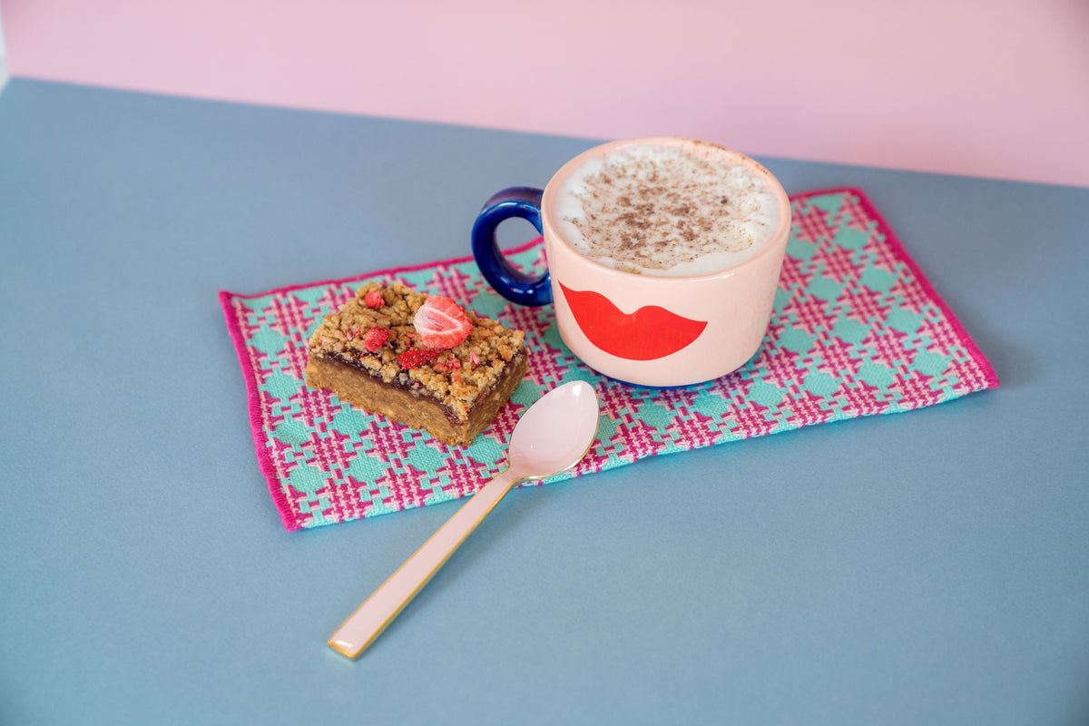 Peanut butter, Oat and Strawberry Bars by Jordan Rondel
