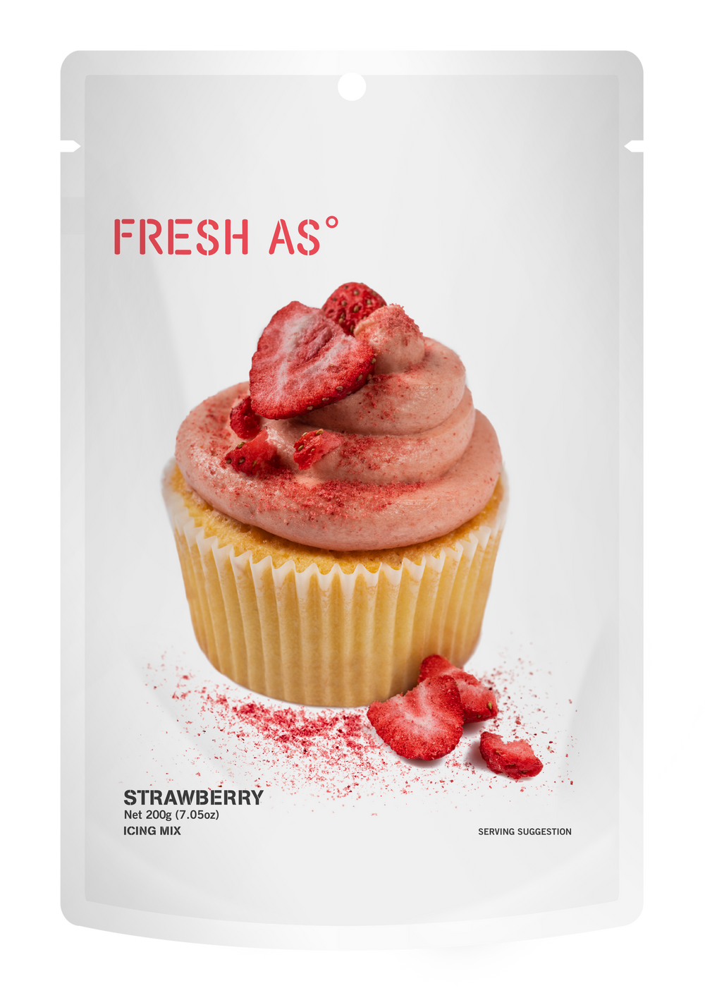 Strawberry icing mix 200g