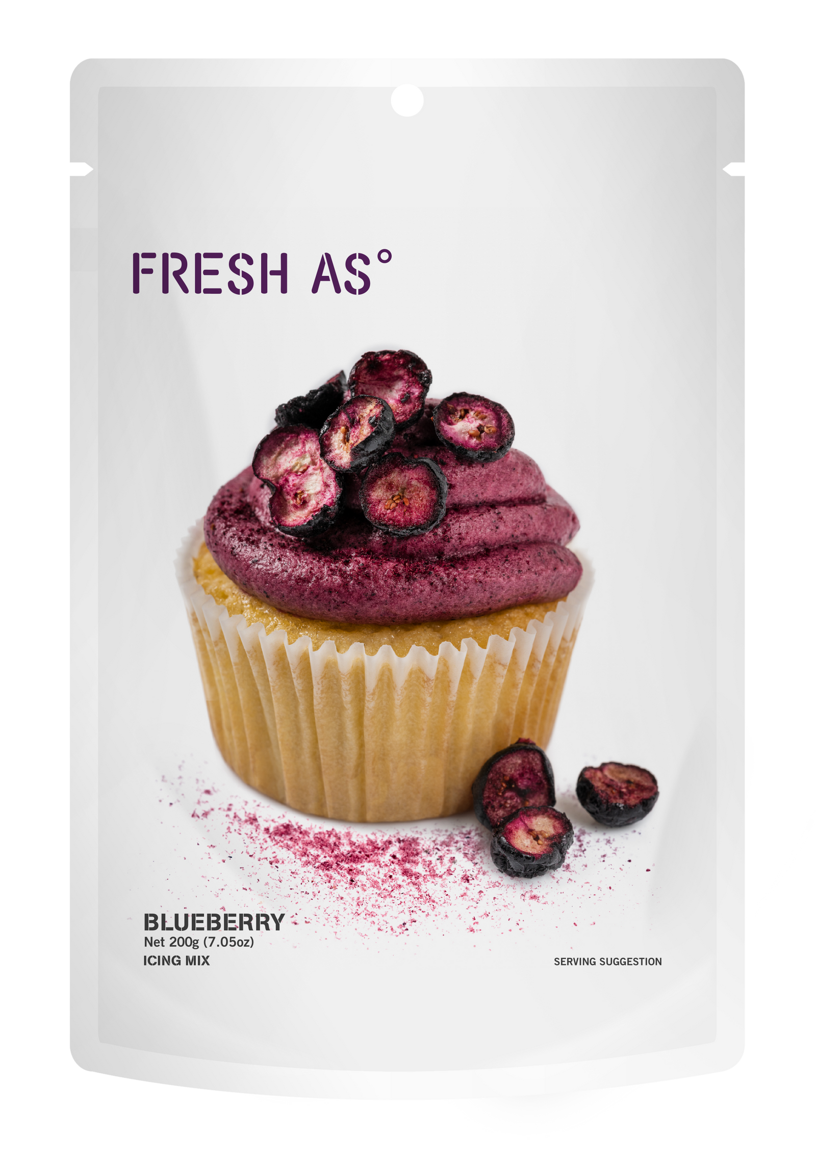 Blueberry icing mix 200g